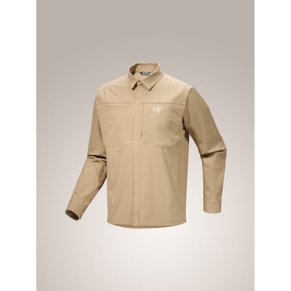 Arc'teryx Cronin Cotton Overshirt Canvas 8448-018579 shirts en tops online bestellen bij Kathmandu Outdoor & Travel