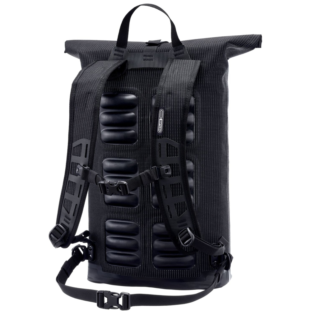 Ortlieb Commuter-Daypack High-Vis 21 L Black-reflective OR4159 toiletartikelen online bestellen bij Kathmandu Outdoor & Travel