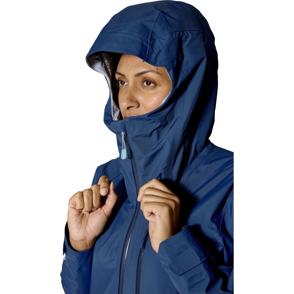 Rab Firewall Mountain Jacket Women's Tempest Blue QWG-97-TMB jassen online bestellen bij Kathmandu Outdoor & Travel