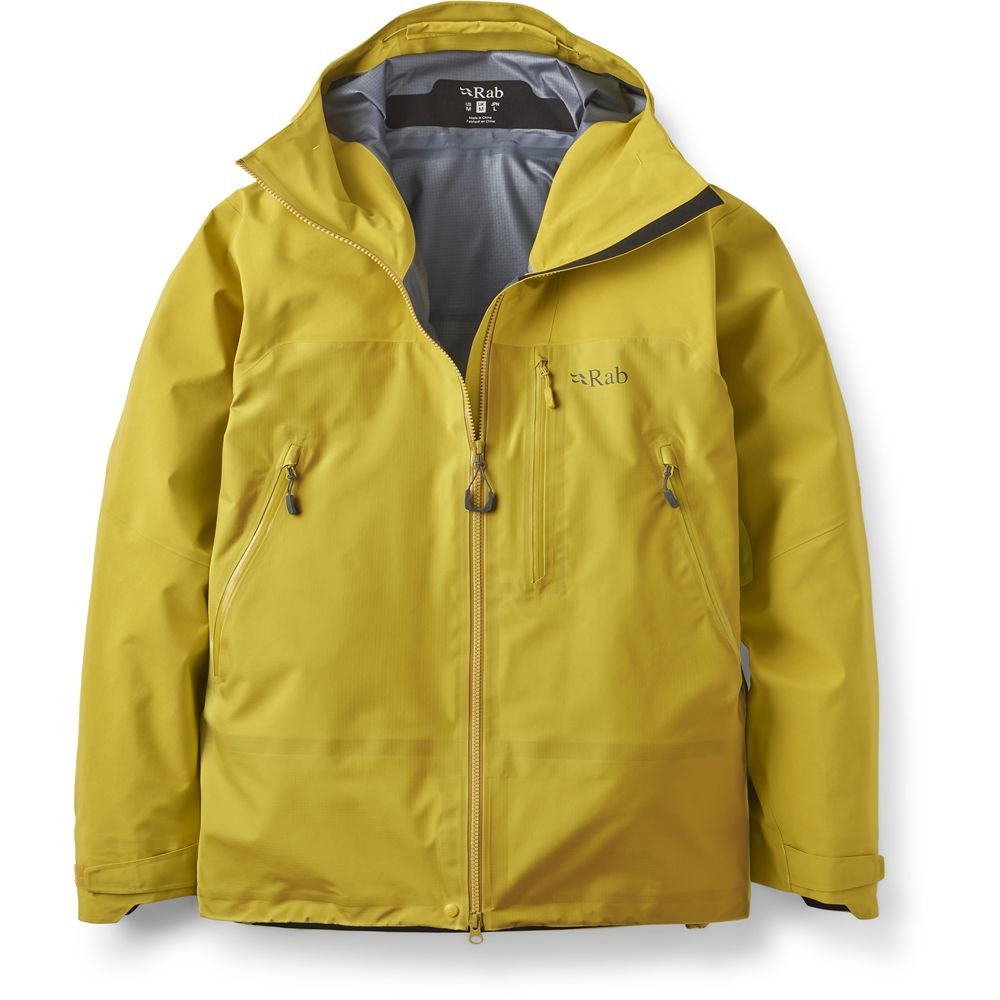 Rab Rab Latok Mountain GTX Jacket QWI-42-DPL jassen Rab Latok Mountain GTX Jacket Dark Pollen QWI-42-DPL jassen online bestellen bij Kathmandu Outdoor & Travel