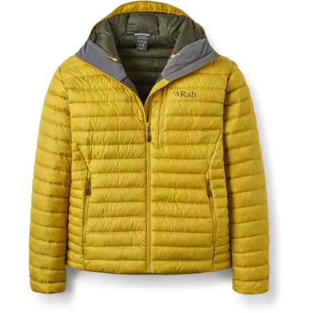 Rab Microlight Alpine Jacket Dark Pollen Rab Microlight Alpine Jacket Dark Pollen