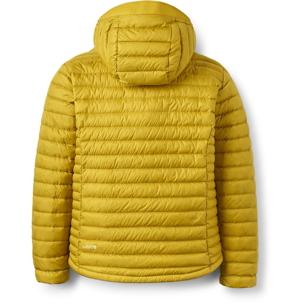 Rab Rab Microlight Alpine Jacket QDB-12-DPL jassen Rab Microlight Alpine Jacket Dark Pollen QDB-12-DPL jassen online bestellen bij Kathmandu Outdoor & Travel