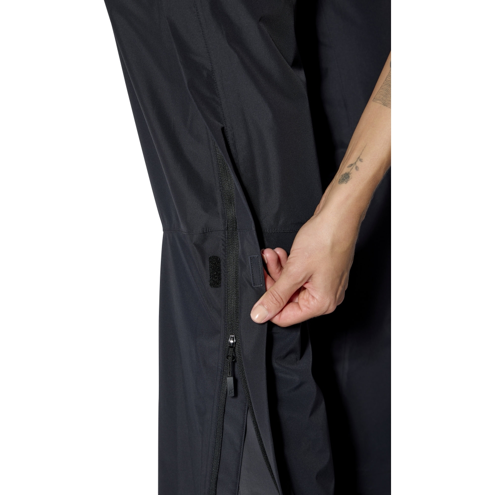 Rab Downpour Pants Women's Black QWI-30-BLK broeken online bestellen bij Kathmandu Outdoor & Travel