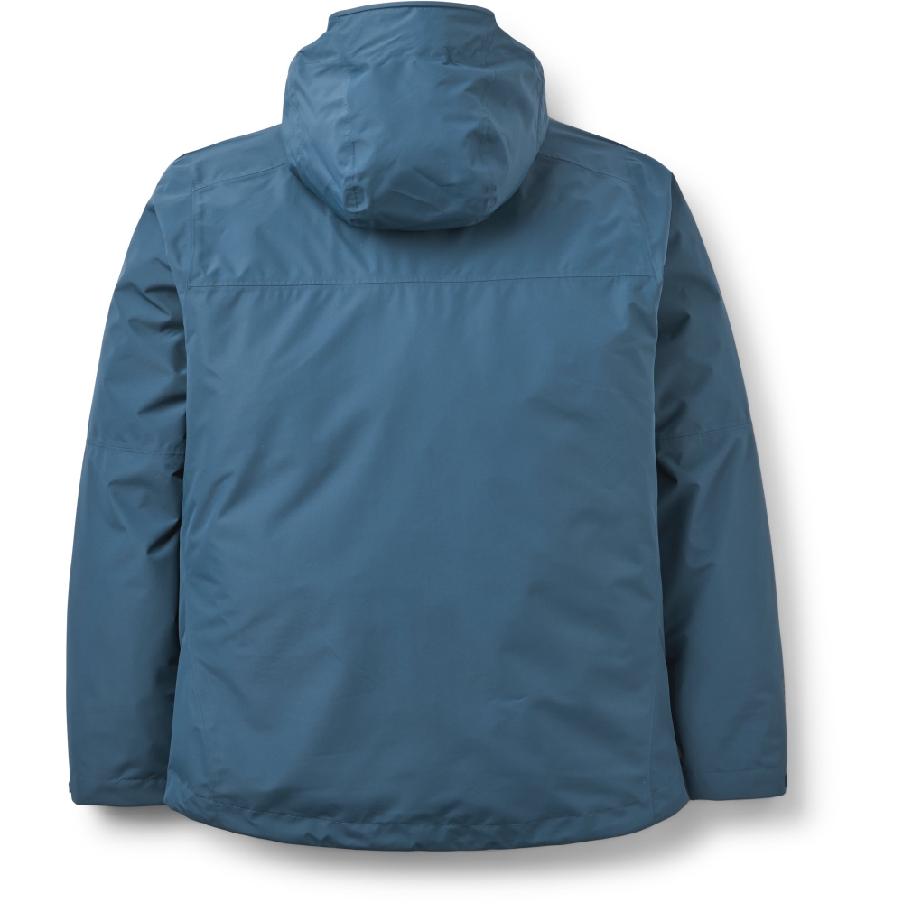 Rab Downpour Jacket Tempest Blue QWI-06-TMB jassen online bestellen bij Kathmandu Outdoor & Travel