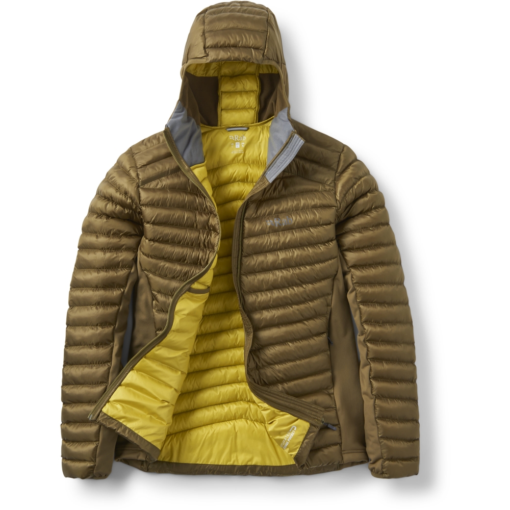 Rab Cirrus Flex Hoody Oak QIP-31-OAK jassen online bestellen bij Kathmandu Outdoor & Travel
