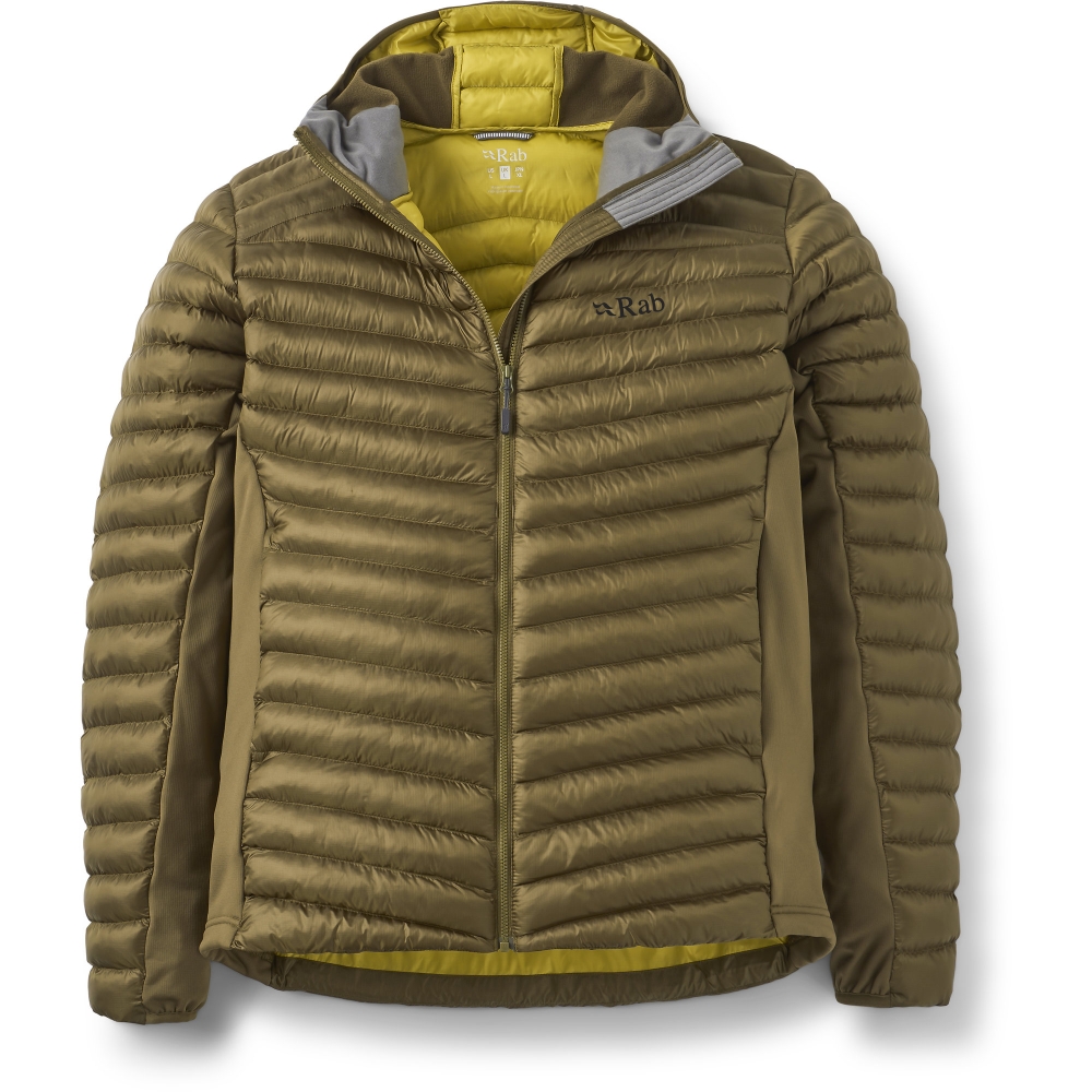 Rab Cirrus Flex Hoody Oak QIP-31-OAK jassen online bestellen bij Kathmandu Outdoor & Travel