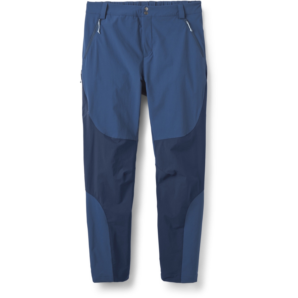 Rab Torque Mountain Pants Women's Tempest Blue/Deep Ink QFV-95-TMD broeken online bestellen bij Kathmandu Outdoor & Travel