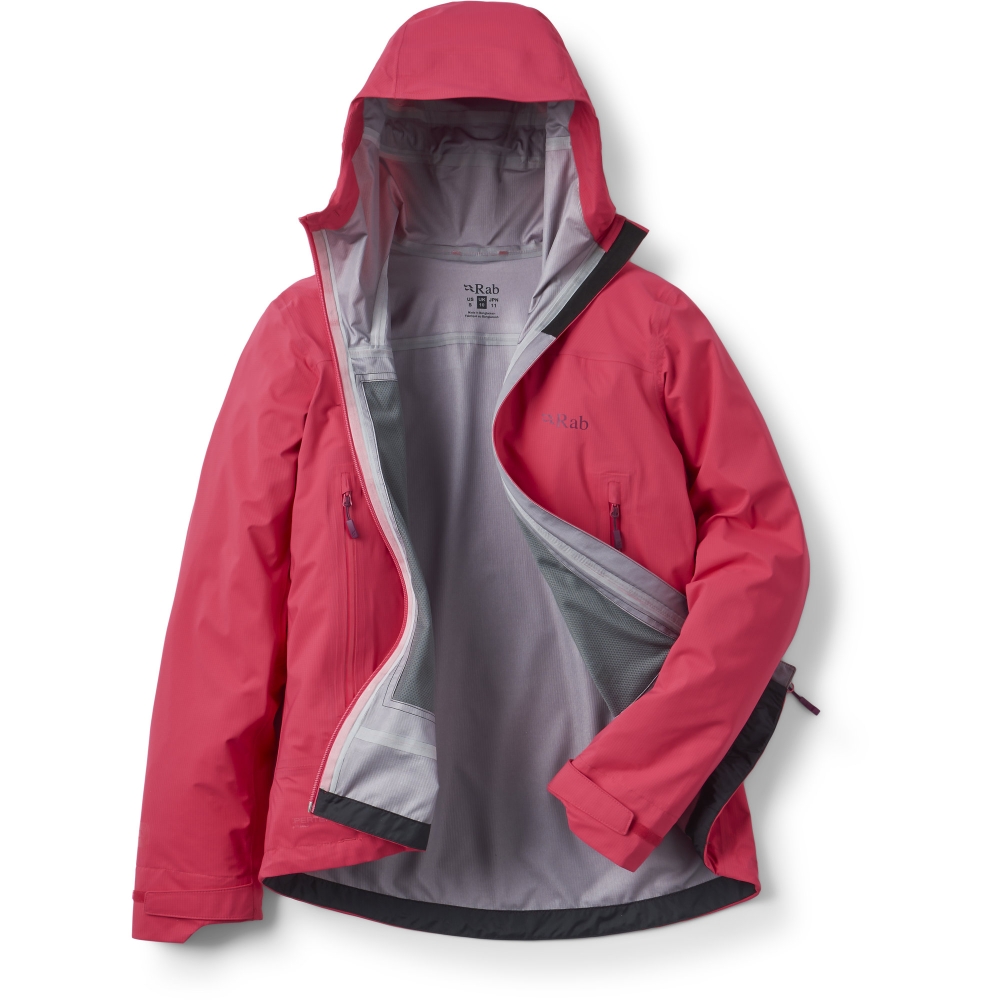 Rab Firewall Light Jacket Women's Watermelon QWI-66-WTM jassen online bestellen bij Kathmandu Outdoor & Travel