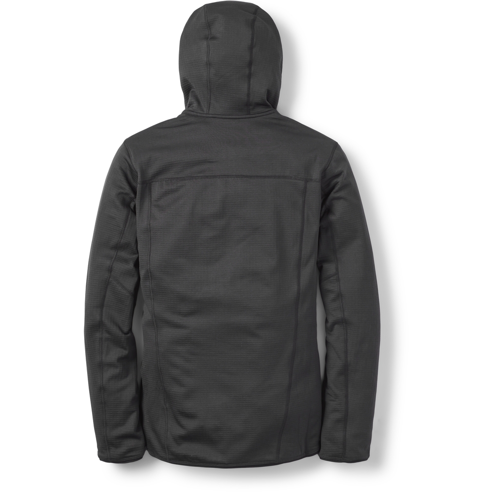 Rab Ascendor Hoody Black QFG-62-BLK fleeces en truien online bestellen bij Kathmandu Outdoor & Travel
