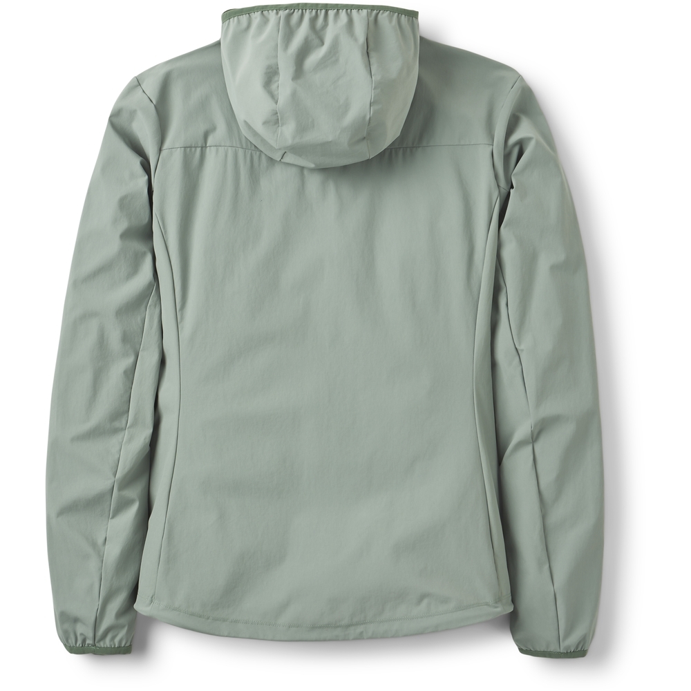 Rab Borealis Hoody Women's Dark Fig Green QWS-77-DFG jassen online bestellen bij Kathmandu Outdoor & Travel