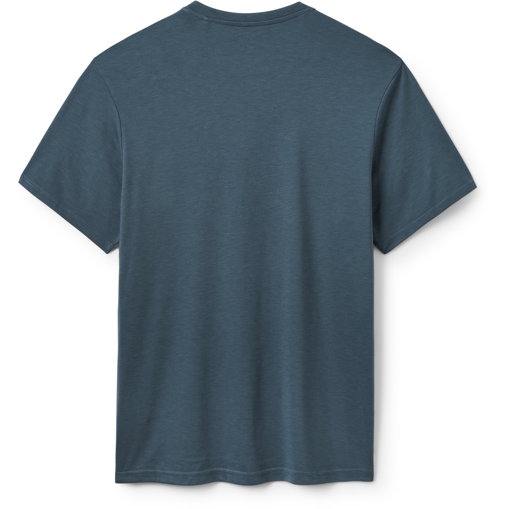 Rab Crimp Logo Tee Orion Blue QBL-67-ORB shirts en tops online bestellen bij Kathmandu Outdoor & Travel