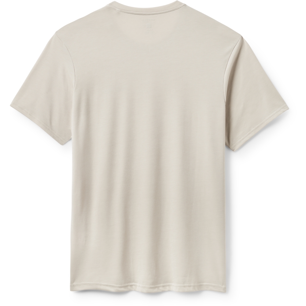Rab Crimp Logo Tee Pebble QBL-67-PBE shirts en tops online bestellen bij Kathmandu Outdoor & Travel
