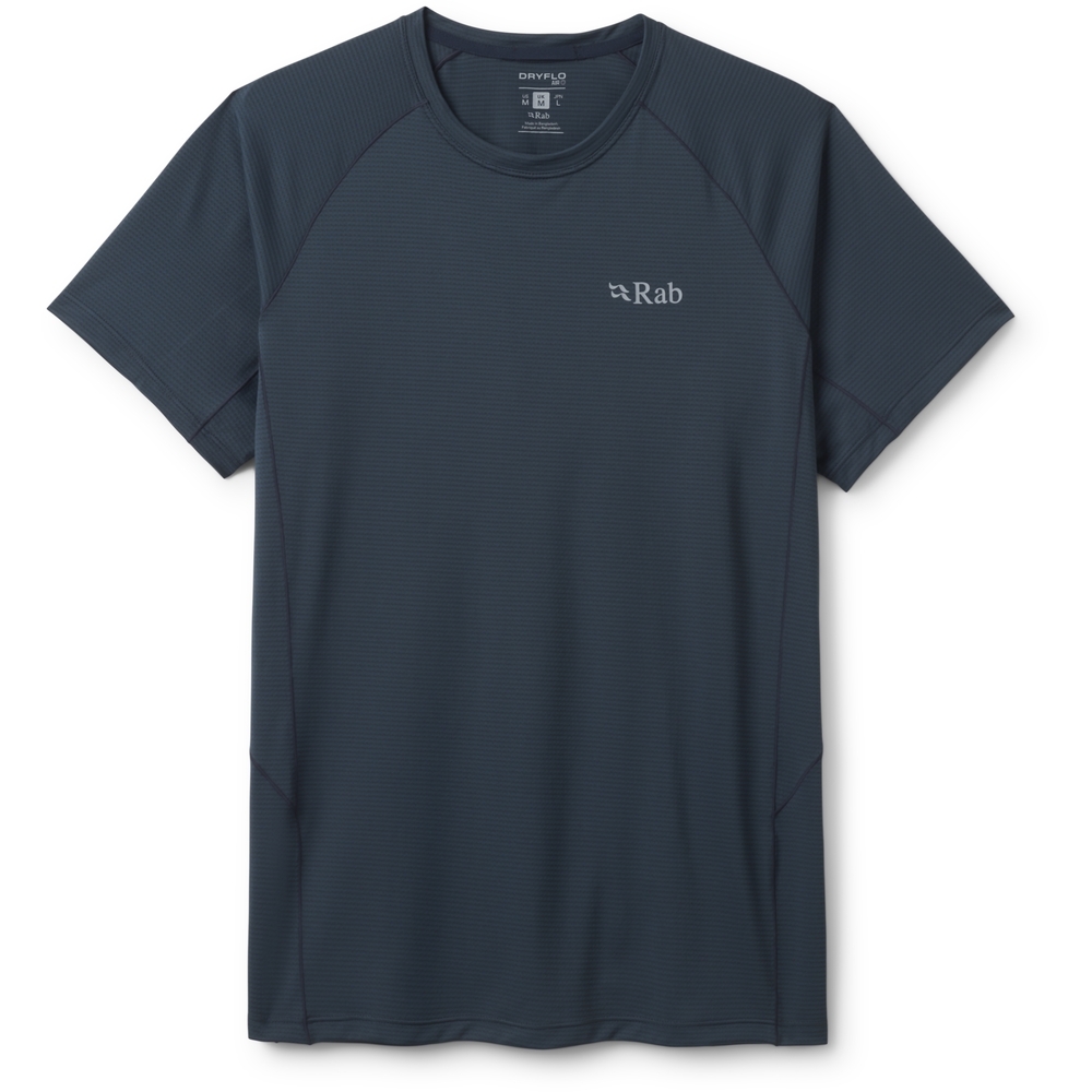 Rab Sonic Tee Beluga QCC-55-BEL shirts en tops online bestellen bij Kathmandu Outdoor & Travel