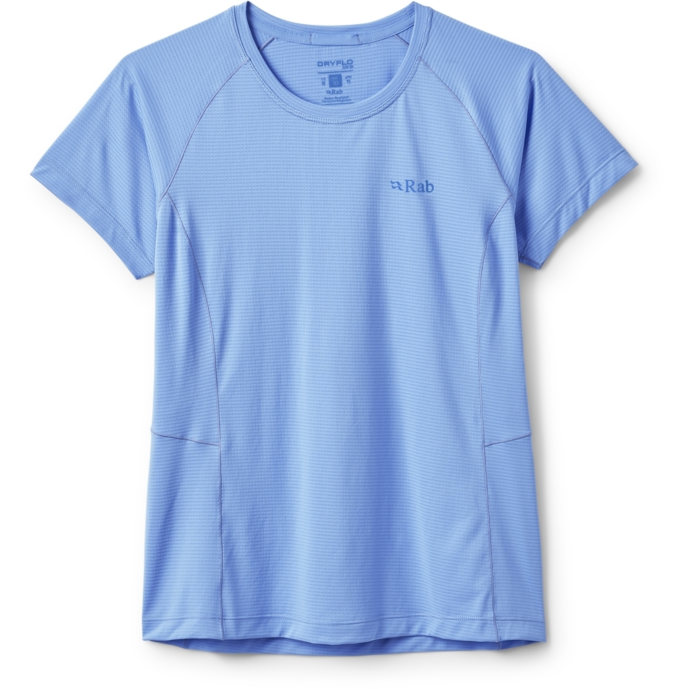 Rab Sonic Tee Women's Bluebird QCC-56-BBD shirts en tops online bestellen bij Kathmandu Outdoor & Travel