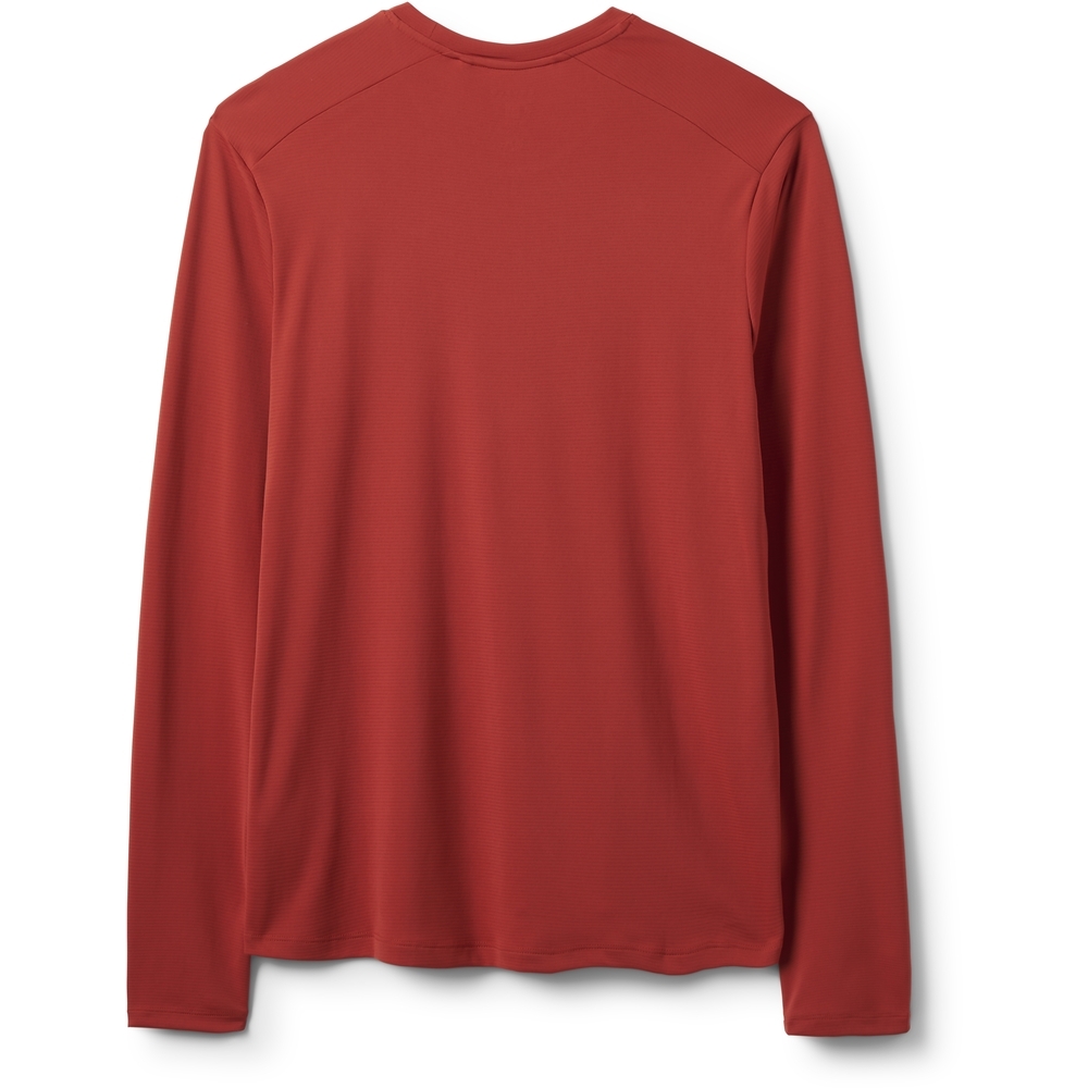 Rab Force LS Tee Tuscan Red QCC-22-TRD shirts en tops online bestellen bij Kathmandu Outdoor & Travel