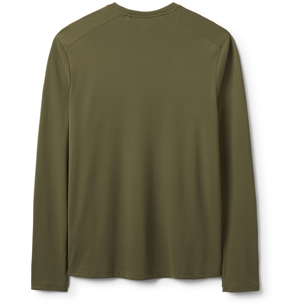 Rab Force LS Tee Olive QCC-22-OLV shirts en tops online bestellen bij Kathmandu Outdoor & Travel