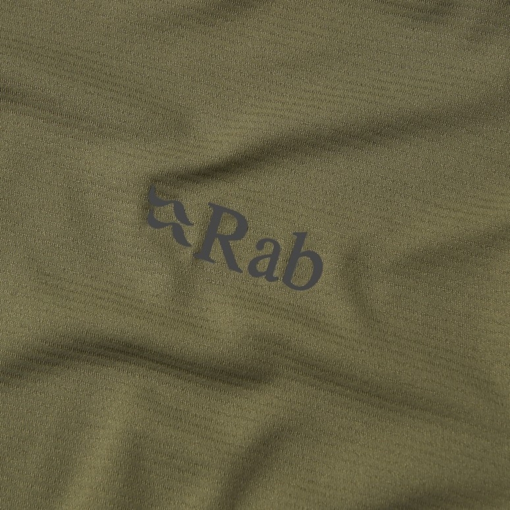 Rab Force LS Tee Olive QCC-22-OLV shirts en tops online bestellen bij Kathmandu Outdoor & Travel