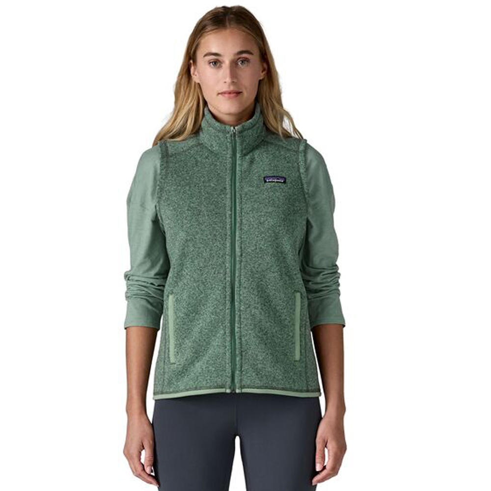 Patagonia Better Sweater Vest Women's Ellwood Green 25887-ELGR jassen online bestellen bij Kathmandu Outdoor & Travel