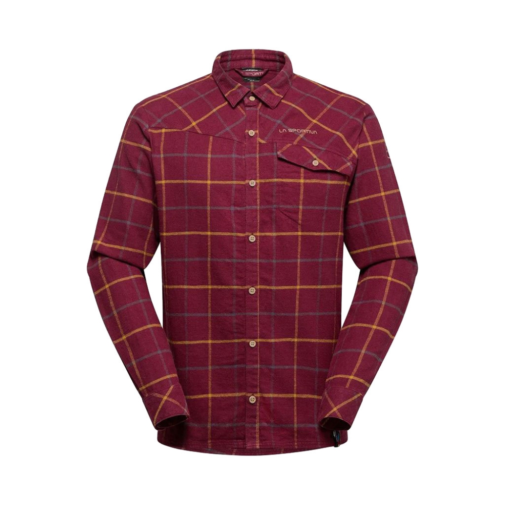 La Sportiva La Sportiva Rambler Light Flannel Shirt ZACC014-R25E32 shirts en tops  La Sportiva Rambler Light Flannel Shirt Redwood/Savana ZACC014-R25E32 shirts en tops online bestellen bij Kathmandu Outdoor & Travel