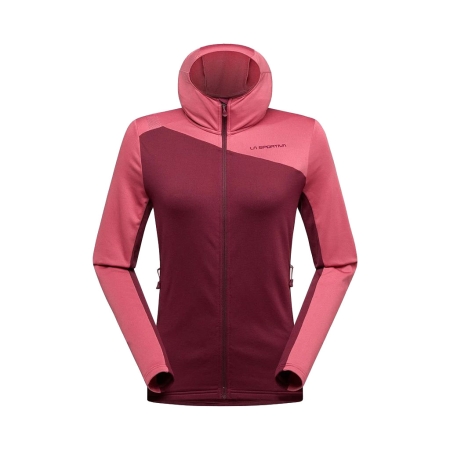 La Sportiva  Cosmic Thermal Hoody Women's Redwood/Rosebay La Sportiva  Cosmic Thermal Hoody Women's Redwood/Rosebay