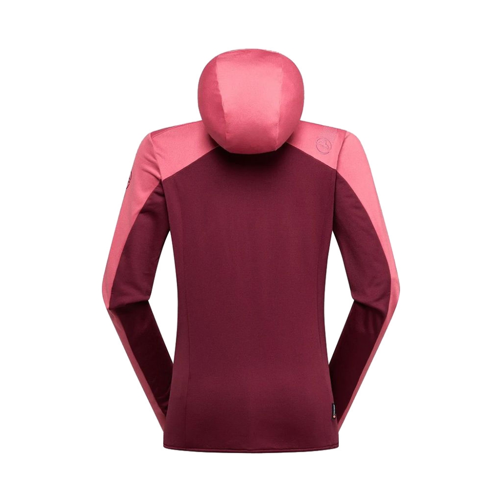 La Sportiva La Sportiva Cosmic Thermal Hoody Women's ZASF044-R25P13 fleeces en truien  La Sportiva Cosmic Thermal Hoody Women's Redwood/Rosebay ZASF044-R25P13 fleeces en truien online bestellen bij Kathmandu Outdoor & Travel