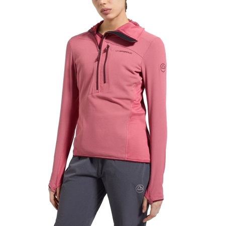La Sportiva  Big Wall Pullover Hoody Women's Rosebay La Sportiva  Big Wall Pullover Hoody Women's Rosebay