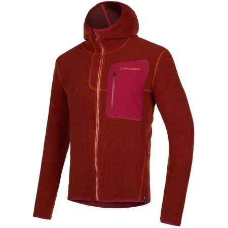 La Sportiva  Agon Hoody Hawaiian Sun/Sangria La Sportiva  Agon Hoody Hawaiian Sun/Sangria