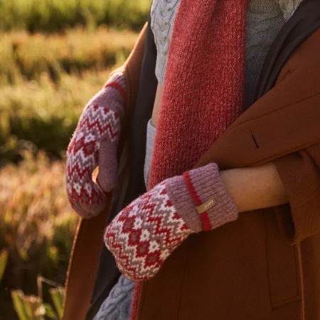 Barts  Nakarah Mitts Pink