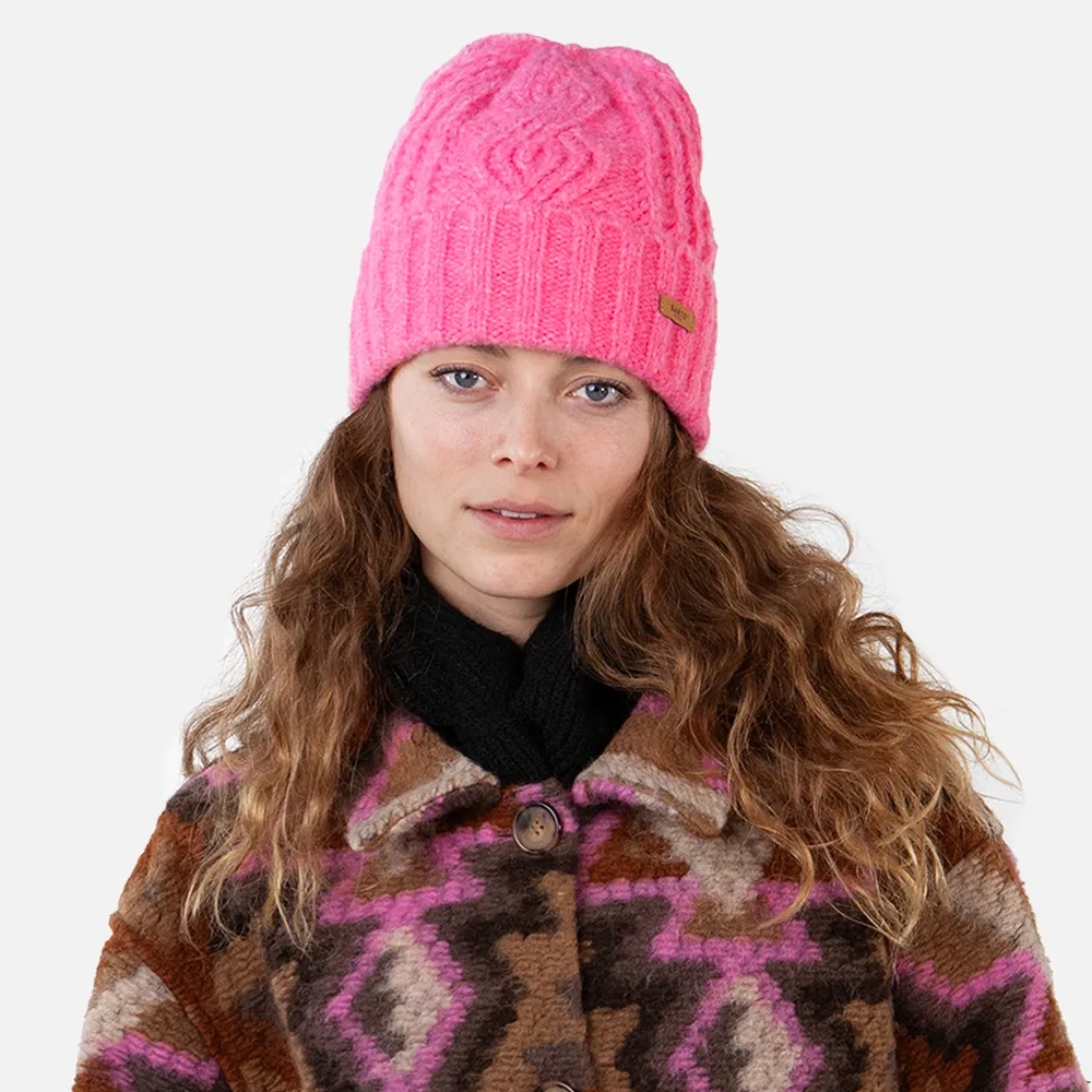 Barts Farrah Beanie Hot Pink 02640301 kleding accessoires online bestellen bij Kathmandu Outdoor & Travel