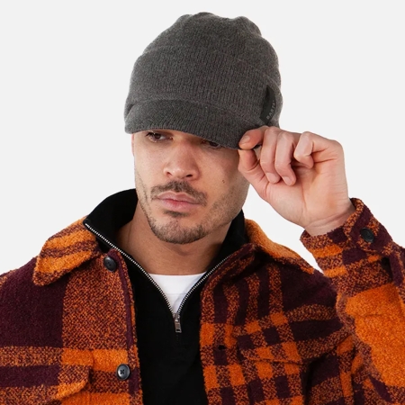 Barts  Olafur Beanie Dark Heather 