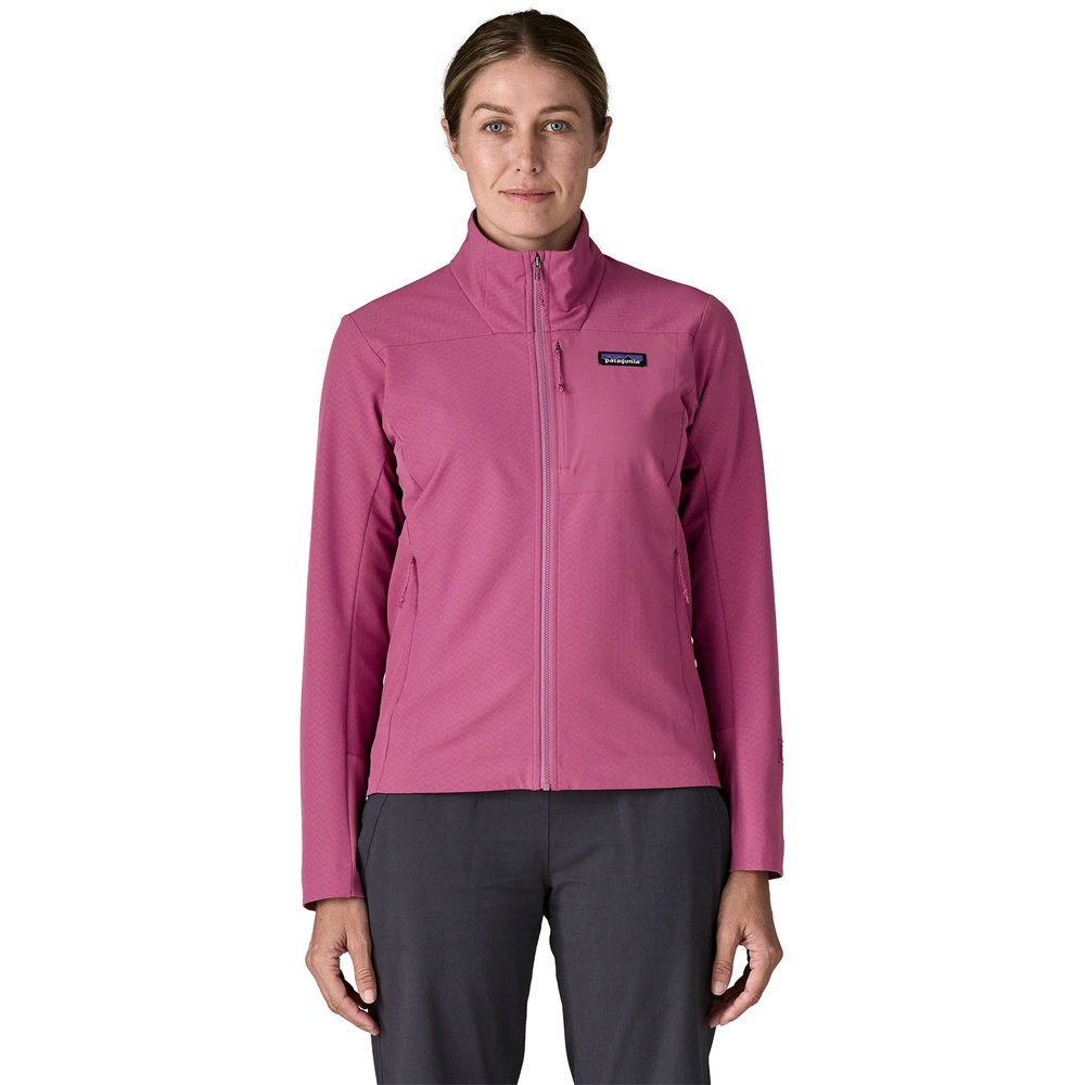 Patagonia R1 CrossStrata Jkt Women's Faded Magenta 85446-FDMG fleeces en truien online bestellen bij Kathmandu Outdoor & Travel