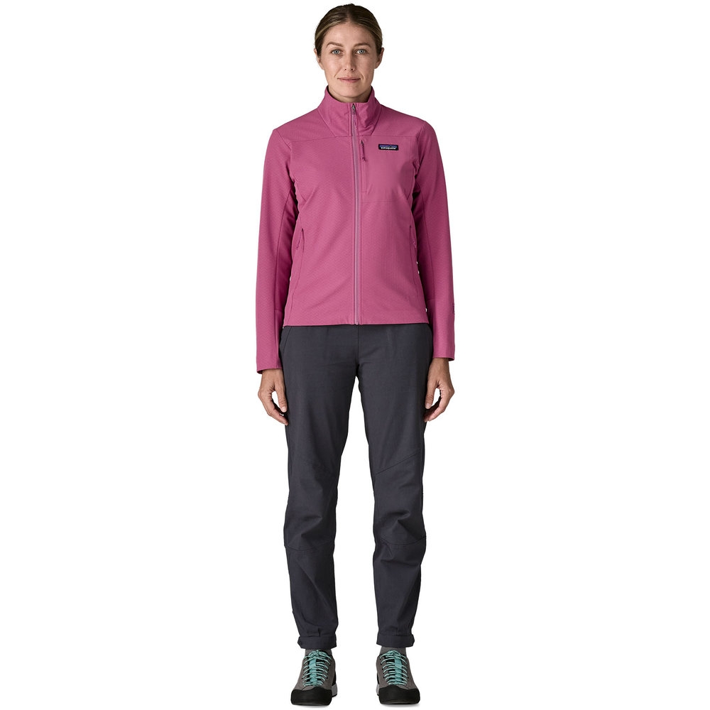 Patagonia R1 CrossStrata Jkt Women's Faded Magenta 85446-FDMG fleeces en truien online bestellen bij Kathmandu Outdoor & Travel