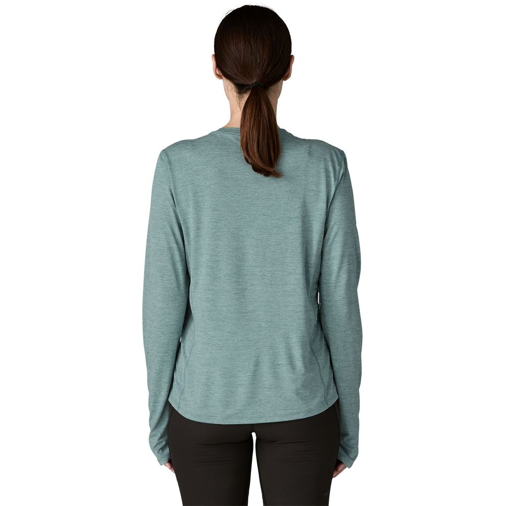 Patagonia L/S Cap Cool Sun Shirt Women's Nouveau Green - Blue Sage X-Dy 44795-NGBX shirts en tops online bestellen bij Kathmandu Outdoor & Travel