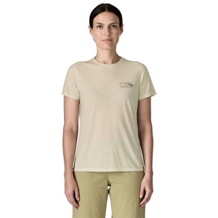 Patagonia  Cap Cool Trail Shirt Women's - Stratapeaks Dyno White 