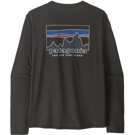 Patagonia  L/S Cap Cool Daily Shirt - '73 Skyline Black 