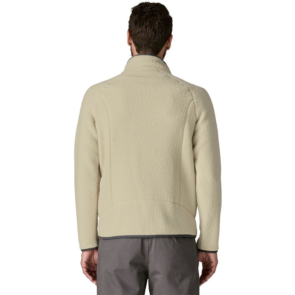 Patagonia Retro Pile Jkt Pelican w/Smolder Blue 22801-PNSM fleeces en truien online bestellen bij Kathmandu Outdoor & Travel