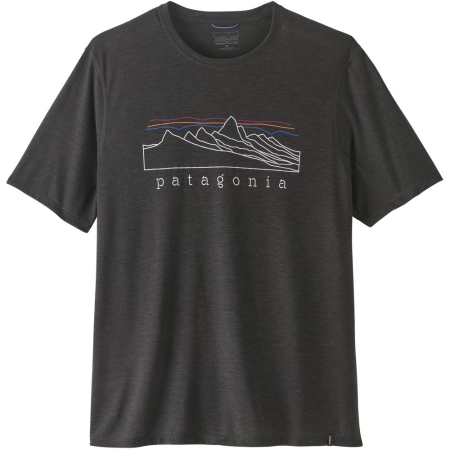 Patagonia  Cap Cool Trail Shirt - Stratapeaks Ink Black
