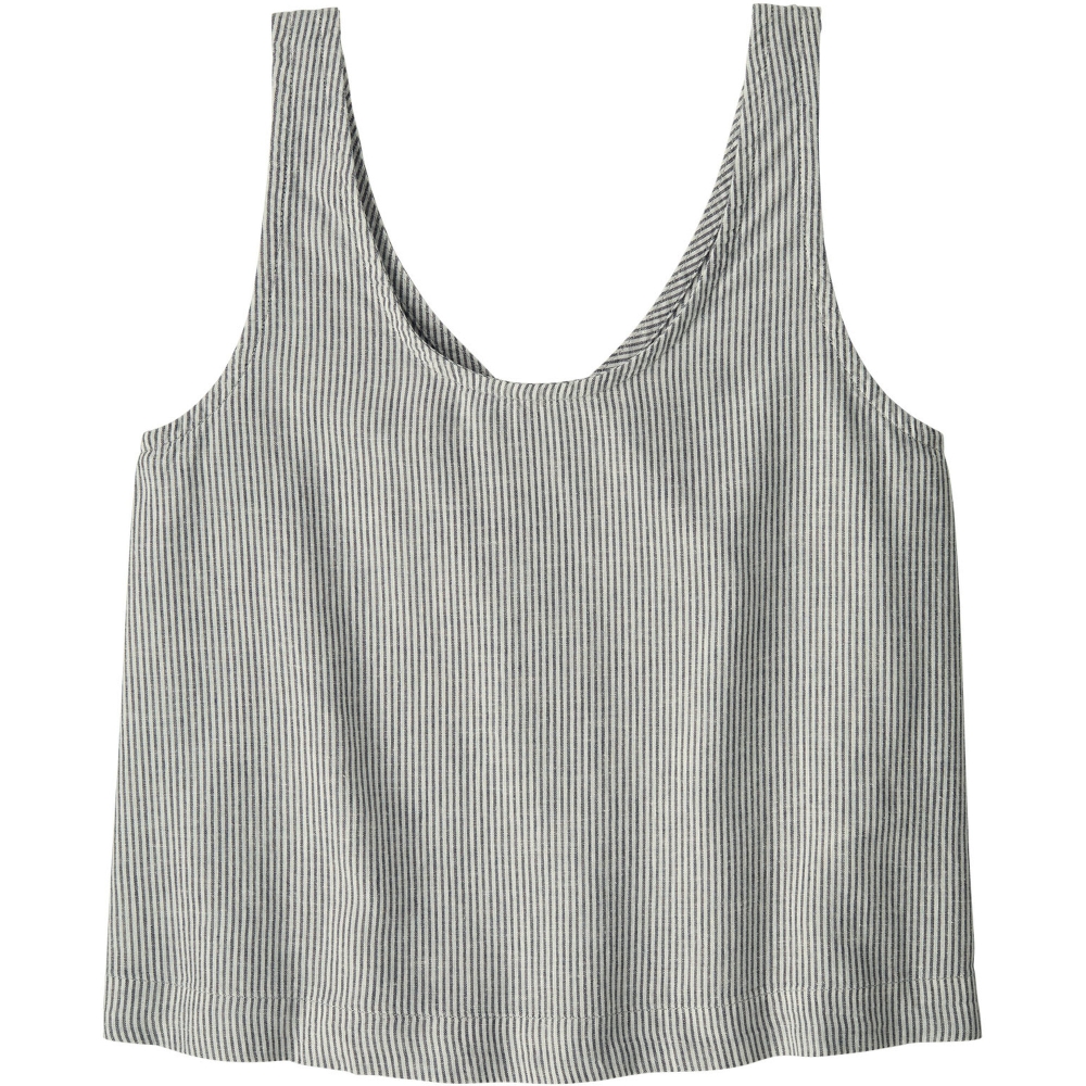 Patagonia Garden Island Top Women's Solstice Stripe: Smolder Blue 42345-SLSM shirts en tops online bestellen bij Kathmandu Outdoor & Travel