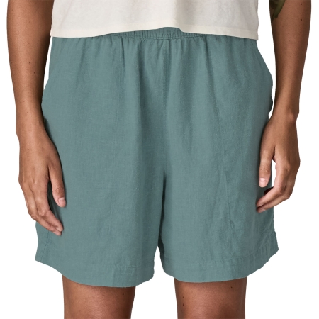 Patagonia  Garden Island Long Shorts Women's - 6 in. Whole Weave: Blue Sage