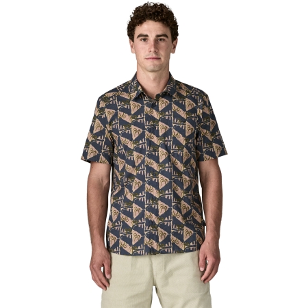 Patagonia  Go To Shirt Jaguar Geo: Dolomite Blue