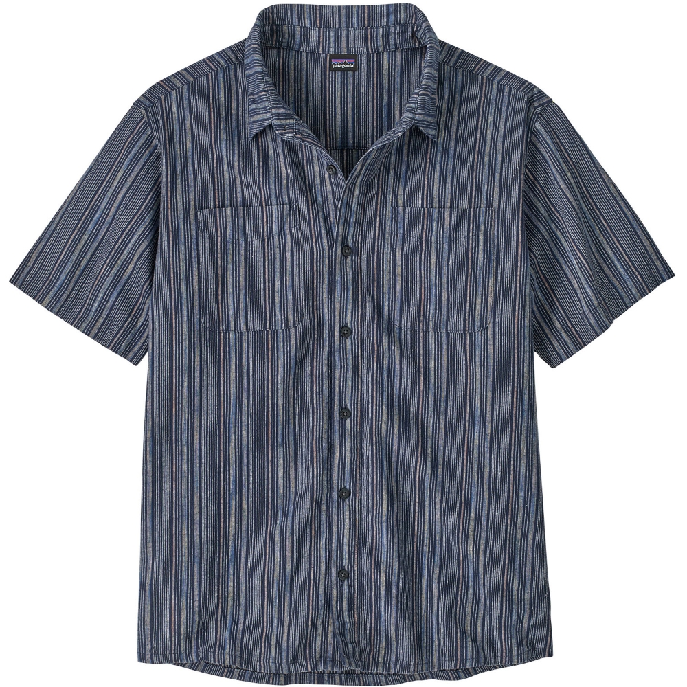 Patagonia Patagonia Back Step Shirt 53142-RPNA shirts en tops Patagonia Back Step Shirt Rapids: New Navy 53142-RPNA shirts en tops online bestellen bij Kathmandu Outdoor & Travel