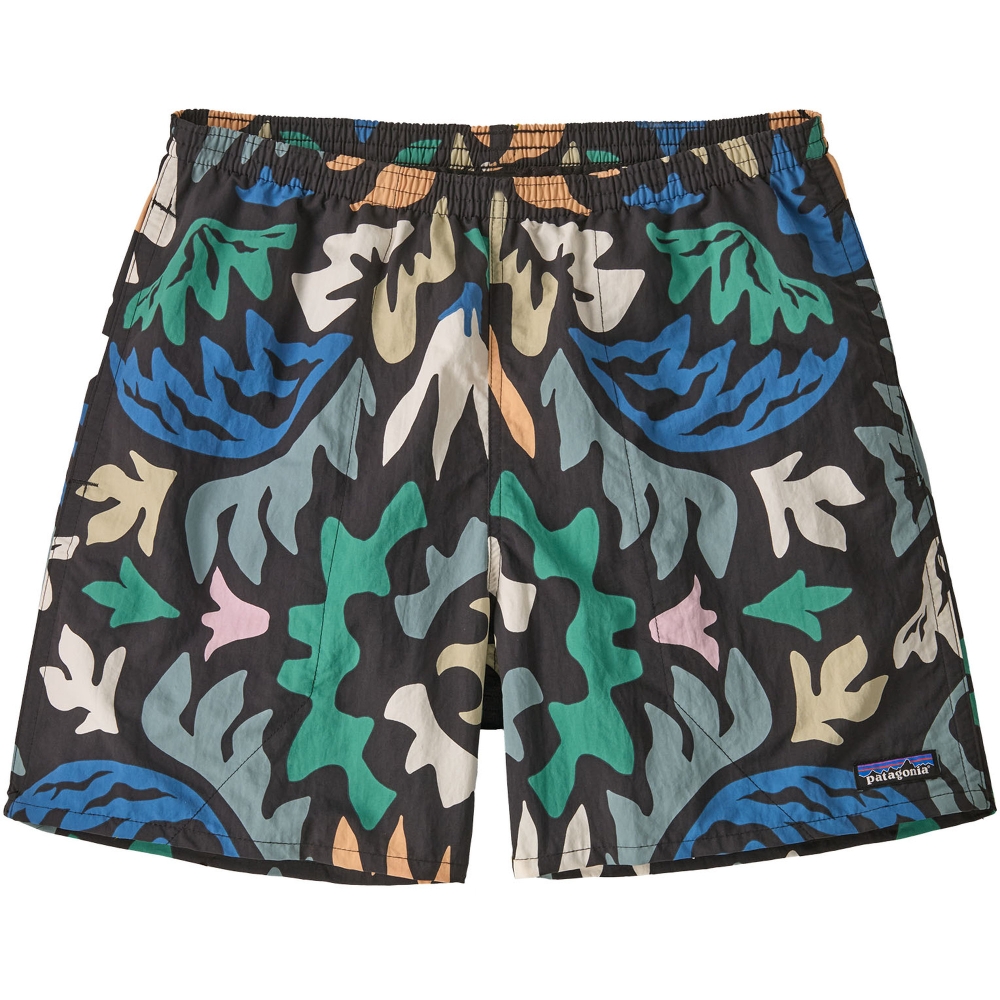 Patagonia Baggies Shorts - 5 in. Kaleido: Black 57022-KALB broeken online bestellen bij Kathmandu Outdoor & Travel