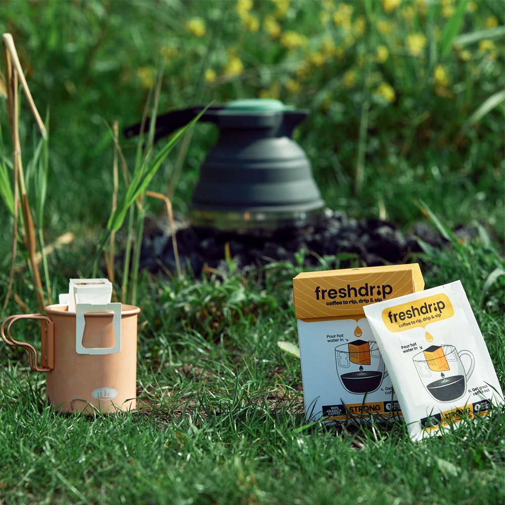 Freshdrip Strong Coffee Geel FDS7 koken online bestellen bij Kathmandu Outdoor & Travel