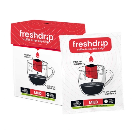 Freshdrip  Mild Coffee Rood 