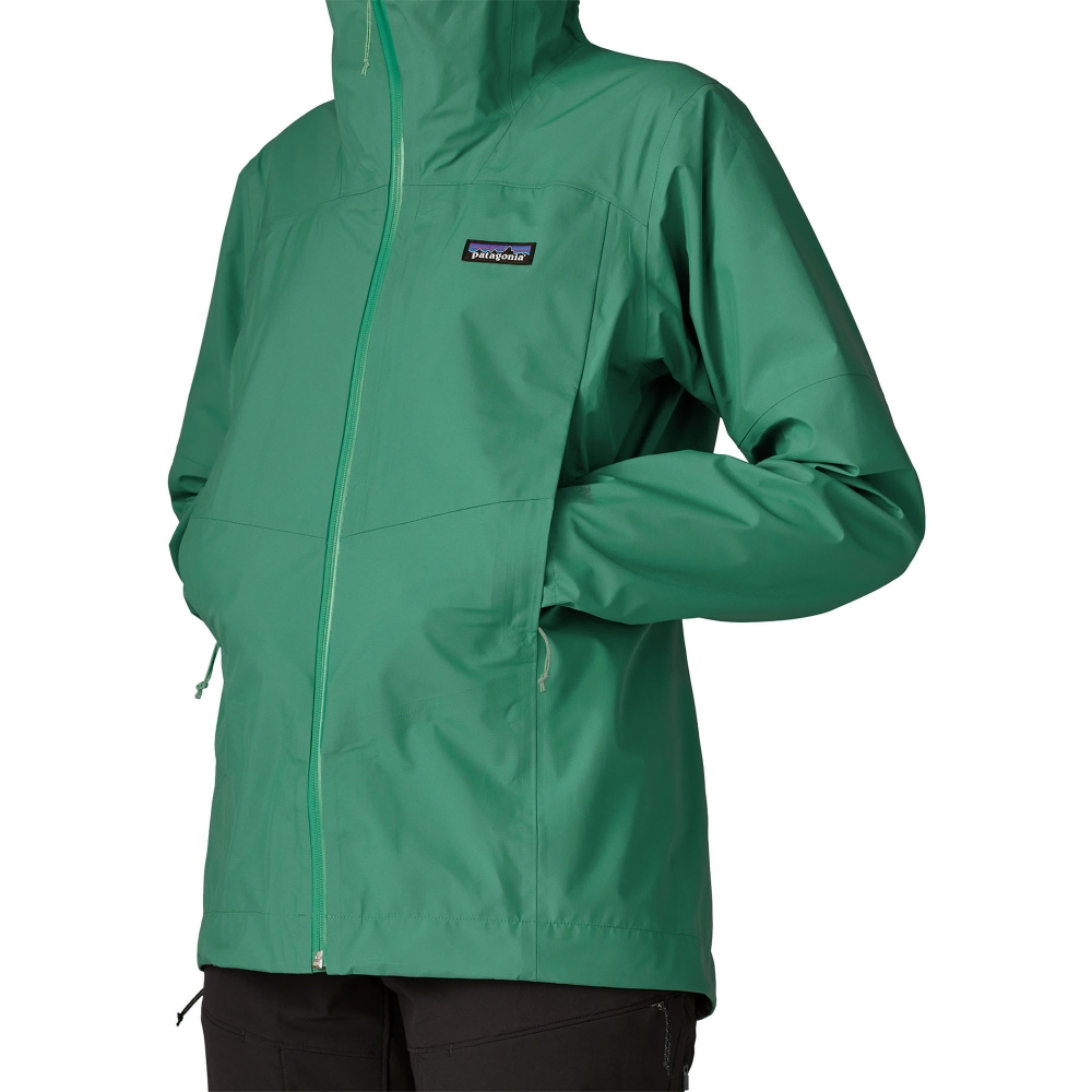 Patagonia Boulder Fork Rain Jkt Women's Gem Green 85160-GEMG jassen online bestellen bij Kathmandu Outdoor & Travel