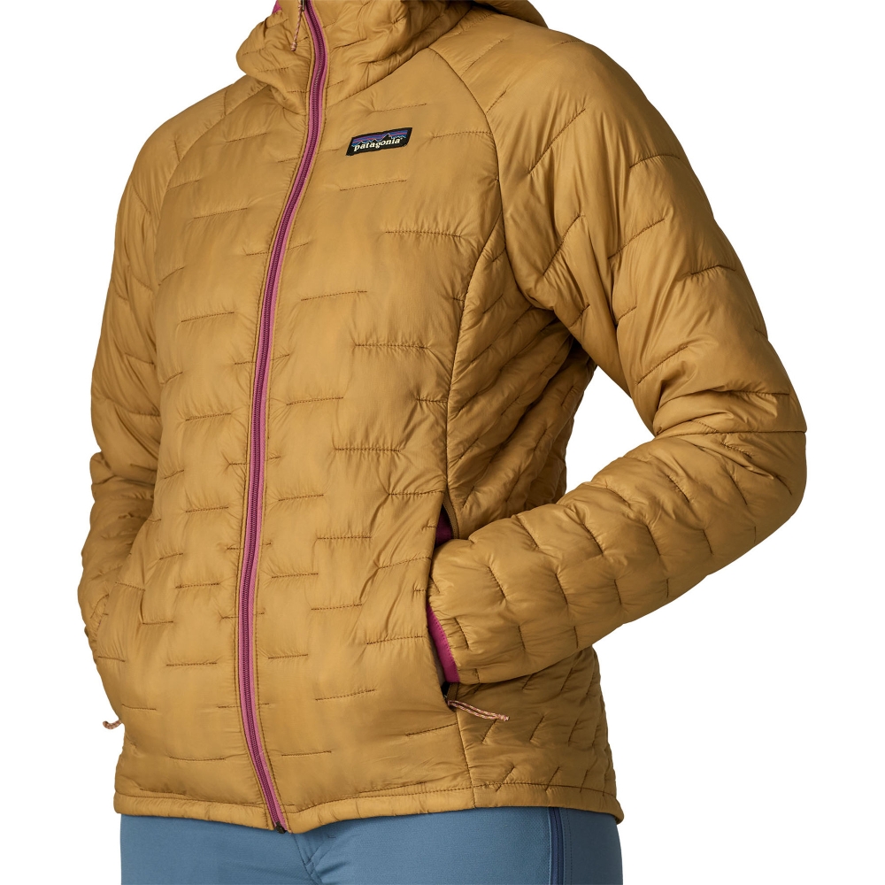 Patagonia Micro Puff Hoody Women's Bobcat Brown 84041-BCBN jassen online bestellen bij Kathmandu Outdoor & Travel