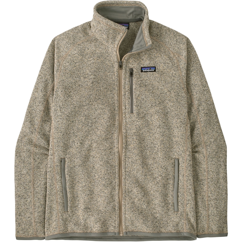 Patagonia Better Sweater Jkt Nautilus Tan 25528-NAUT fleeces en truien online bestellen bij Kathmandu Outdoor & Travel