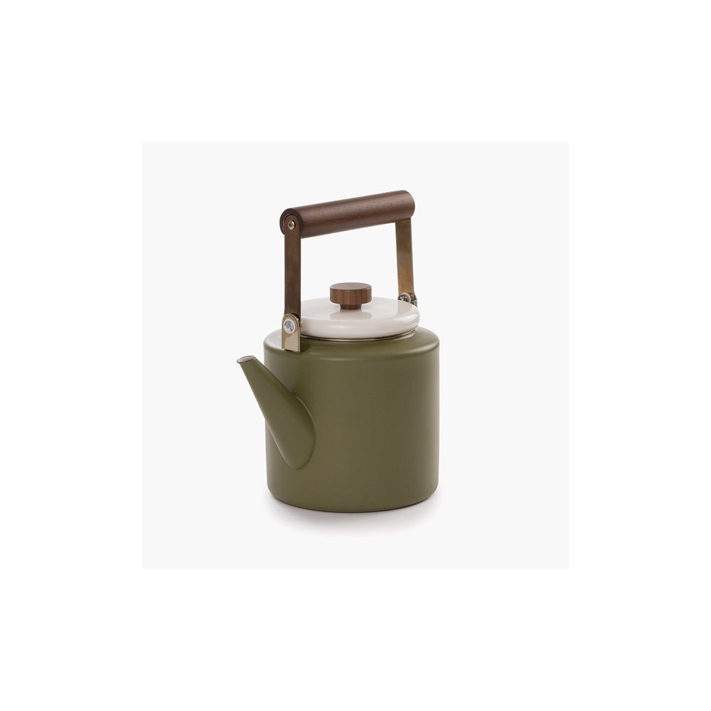 Barebones Theepot Enamel Olive 2-Tone CKW-1030 koken online bestellen bij Kathmandu Outdoor & Travel