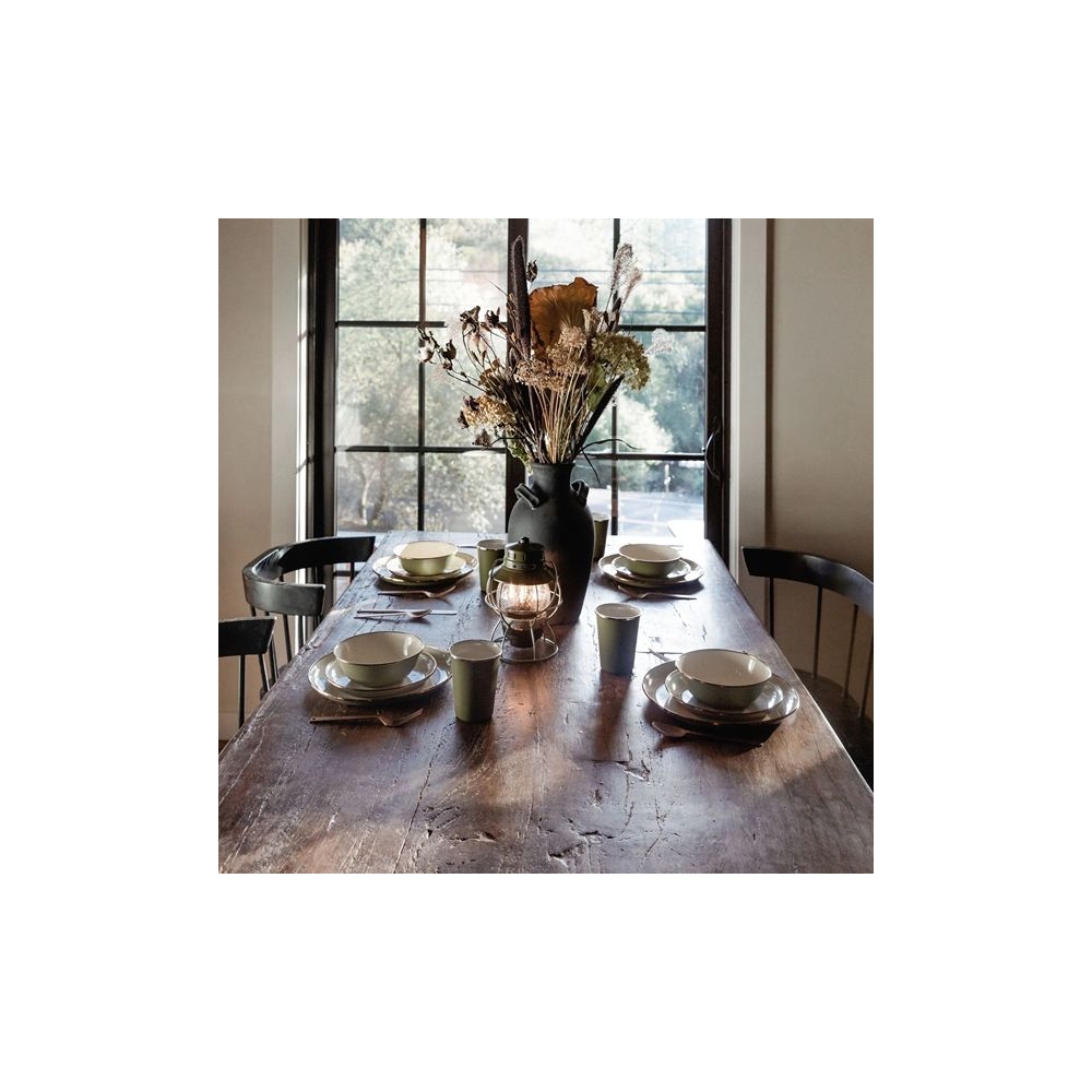 Barebones Small Plate Enamel 2 Pcs Olive 2-Tone CKW-1028 koken online bestellen bij Kathmandu Outdoor & Travel