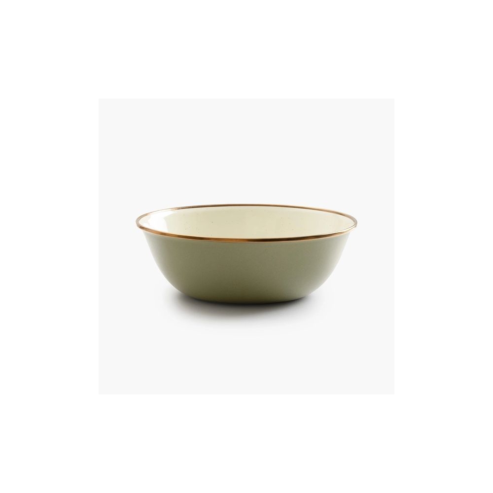 Barebones Bowl Enamel 2 Pcs Olive 2-Tone CKW-1025 koken online bestellen bij Kathmandu Outdoor & Travel